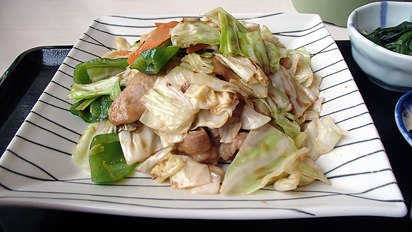 ホイコーロー定食